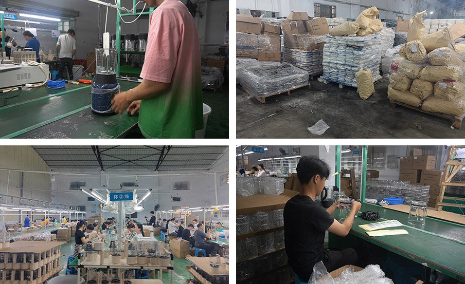 Blender motor production line
